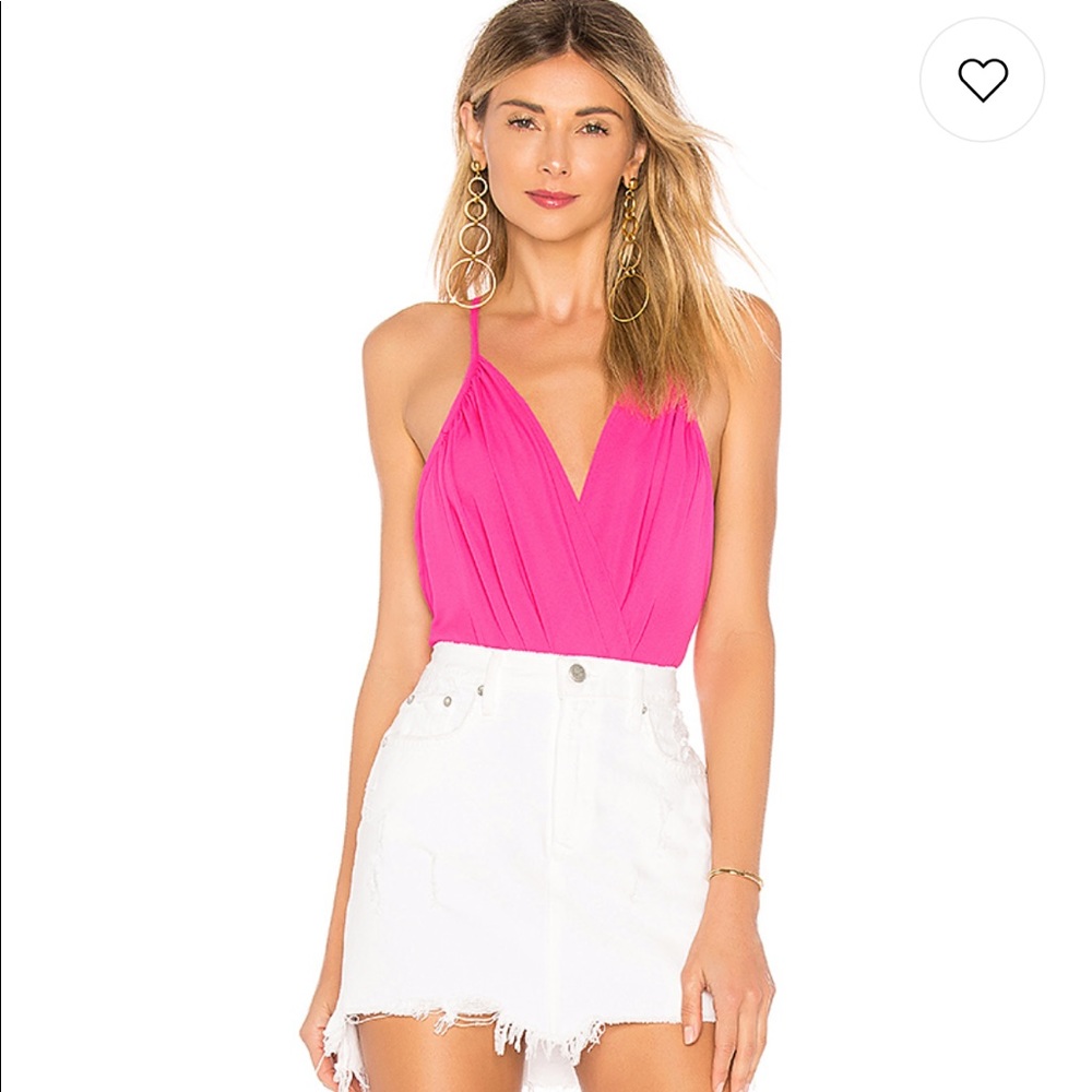 Rikki chiffon bodysuit new with tags. Only tried